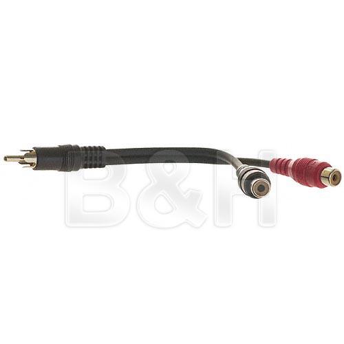 Comprehensive RCA Male to Two RCA Female Y-Cable - 6