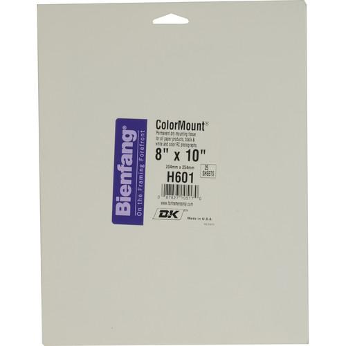 D&K Colormount Dry Mounting Tissue - 8 x 10