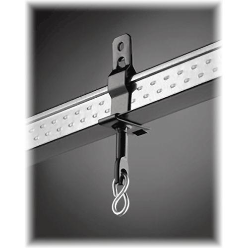 Da-Lite - T-Bar Scissor Clips (Pair) (Black) 40968