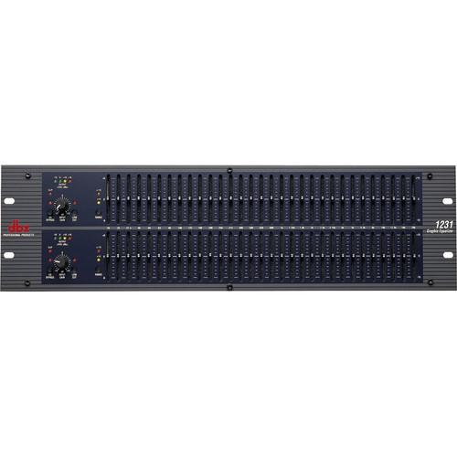 dbx 1231 - Dual Channel 31-Band Graphic Equalizer DBX1231V