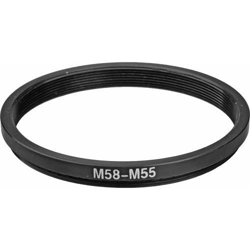 General Brand 58mm-55mm Step-Down Ring (Lens to Filter) 58-55, General, Brand, 58mm-55mm, Step-Down, Ring, Lens, to, Filter, 58-55