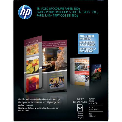 HP Tri-Fold Brochure Paper - 8.5x11