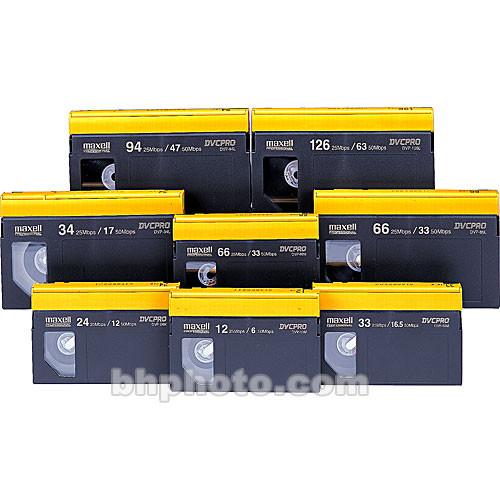Maxell  DVP-126L DVCPRO Cassette (Large) 303211, Maxell, DVP-126L, DVCPRO, Cassette, Large, 303211, Video