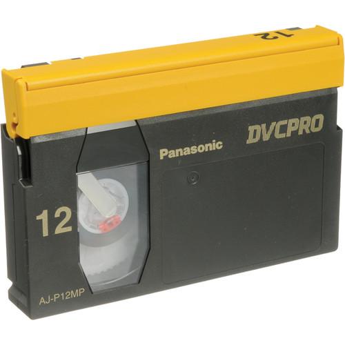 Panasonic AJ-P12M DVCPRO Cassette (Medium) AJ-P12M, Panasonic, AJ-P12M, DVCPRO, Cassette, Medium, AJ-P12M,