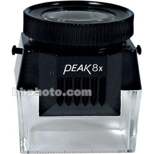 Peak  Stand Loupe 8x with Neck String 1302018