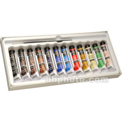 Pebeo Photo Oil Color Paint Starter Kit (12-Color) 102803001