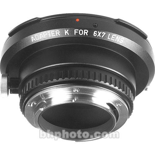 Pentax 67 Lens to Pentax 35mm K-Mount Body Adapter 37954