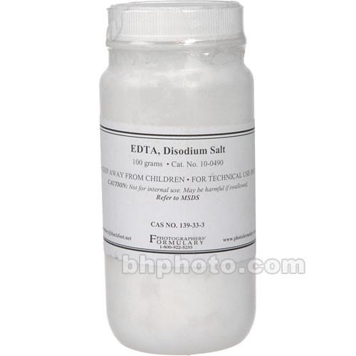 Photographers' Formulary Edta, Disodium Salt - 100g 10-0490 100G