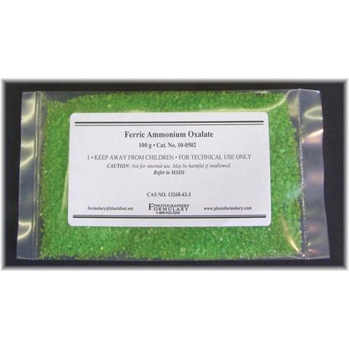 Photographers' Formulary Ferric Ammonium Oxalate - 10-0502 100G