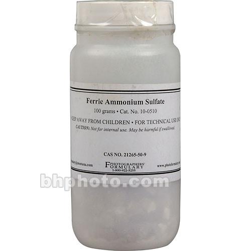 Photographers' Formulary Ferric Ammonium Sulfate - 10-0510 100G