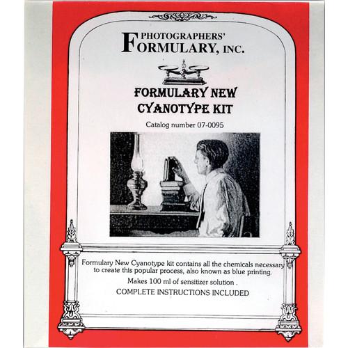 Photographers' Formulary New Cyanotype Kit - 100ml/Makes 07-0095, Photographers', Formulary, New, Cyanotype, Kit, 100ml/Makes, 07-0095