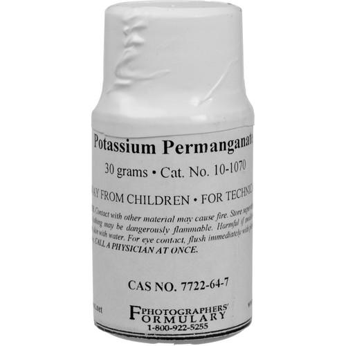 Photographers' Formulary Potassium Permanganate - 30 10-1070 30G, Photographers', Formulary, Potassium, Permanganate, 30, 10-1070, 30G