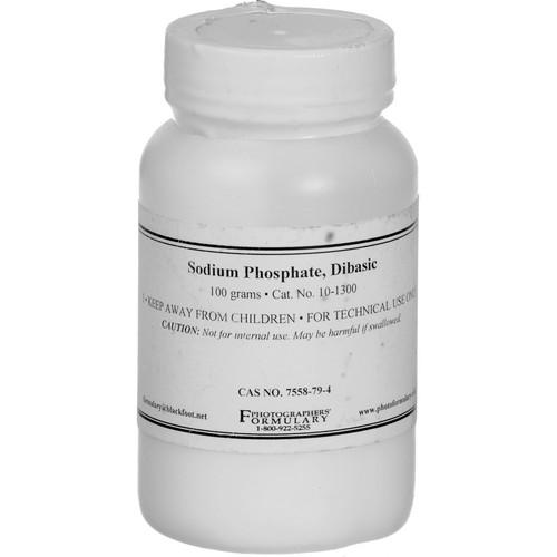 Photographers' Formulary Sodium Phosphate, Dibasic 10-1300 100G, Photographers', Formulary, Sodium, Phosphate, Dibasic, 10-1300, 100G