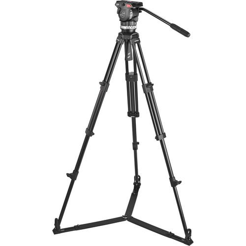 Sachtler Ace Fluid Head with 2-Stage Aluminum Tripod & 1002, Sachtler, Ace, Fluid, Head, with, 2-Stage, Aluminum, Tripod, &, 1002