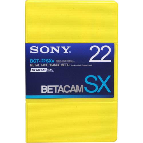 Sony  BCT-22SXA Betacam SX Cassette BCT22SXA, Sony, BCT-22SXA, Betacam, SX, Cassette, BCT22SXA, Video
