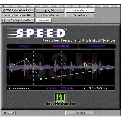 SoundToys SPEED - Time-Stretching/Pitch-Shifting Plug-In