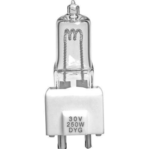 Ushio  DYG Tungsten Lamp (250W/30V) 1000245, Ushio, DYG, Tungsten, Lamp, 250W/30V, 1000245, Video