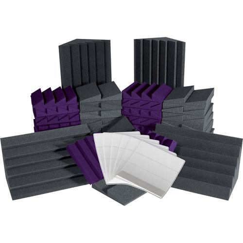 Auralex Alpha-DST (Charcoal Grey/Purple) ROOMADCHA/PUR