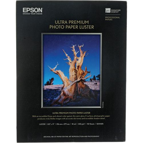 Epson Ultra Premium Luster Photo Paper - 8.5x11