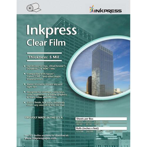 Inkpress Media Clear Film (5 mil, 60