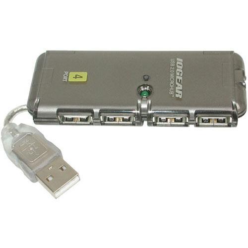 IOGEAR  4-Port USB 2.0 Micro Hub GUH274, IOGEAR, 4-Port, USB, 2.0, Micro, Hub, GUH274, Video