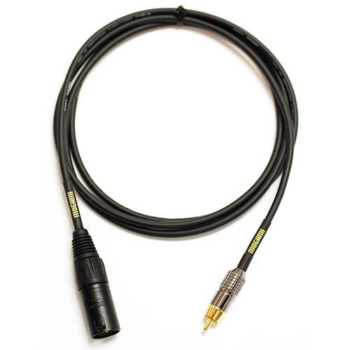 Mogami Gold RCA Male to XLR Male Cable (20') GOLD XLRM-RCA-20, Mogami, Gold, RCA, Male, to, XLR, Male, Cable, 20', GOLD, XLRM-RCA-20