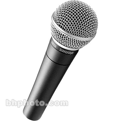 Shure  SM58-LC Dynamic Microphone Kit, Shure, SM58-LC, Dynamic, Microphone, Kit, Video