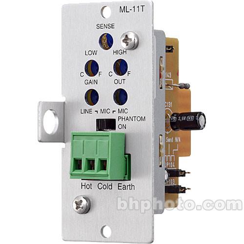 Toa Electronics ML-11T - Mic/Line Input w/ Mute ML-11T