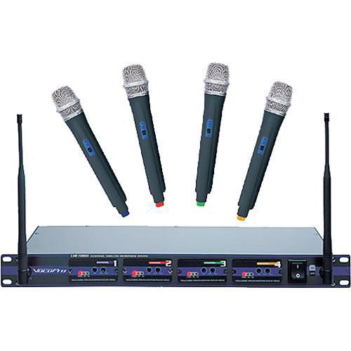 VocoPro UHF-5800 4-Channel UHF Wireless Handheld UHF-5800-4