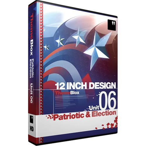 12 Inch Design ThemeBlox HD Unit 06 - Patriotic and 06THM-HD