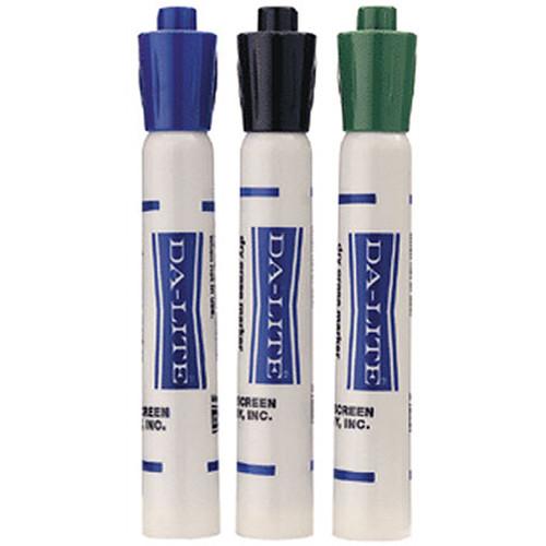 Da-Lite Markers-set of 1 ea. of 3 colors 43220 43220