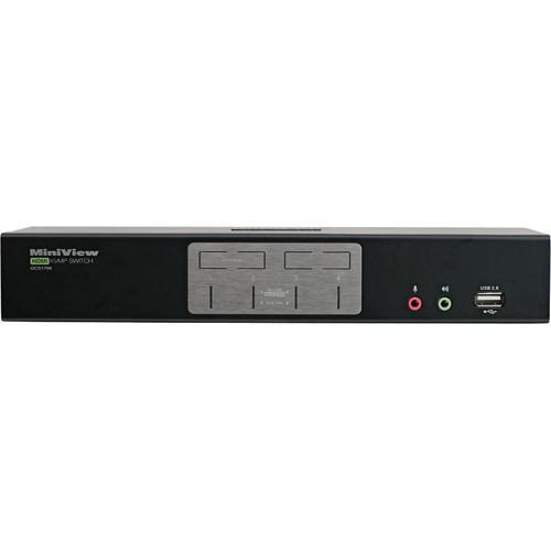 IOGEAR 4-Port HDMI Multimedia KVMP Switch with Audio GCS1794