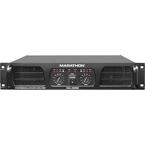 Marathon  MA-4050 Stereo Power Amplifier MA-4050, Marathon, MA-4050, Stereo, Power, Amplifier, MA-4050, Video