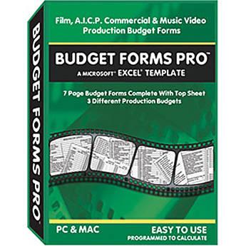 Alan Gordon Enterprises Budget Forms Pro 1007-BUDGETFORM, Alan, Gordon, Enterprises, Budget, Forms, Pro, 1007-BUDGETFORM,