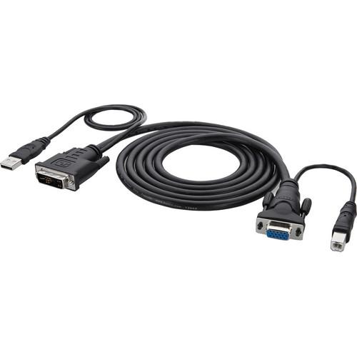 Belkin  OmniView KVM Cable Adapter F1D9007B06, Belkin, OmniView, KVM, Cable, Adapter, F1D9007B06, Video