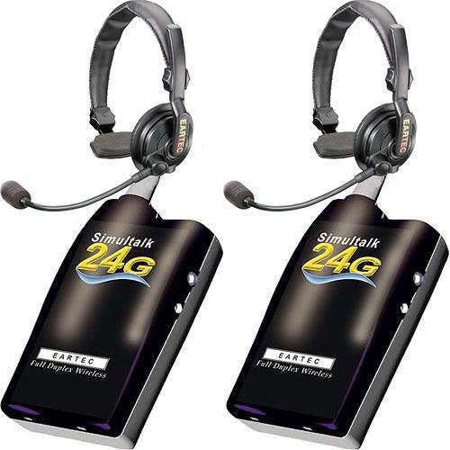 Eartec Simultalk 24G Full-Duplex Wireless Intercom SLT24G2SS