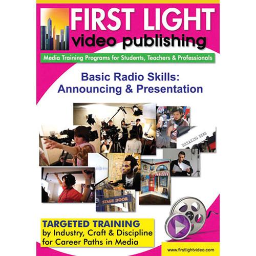 First Light Video DVD: Basic Radio Skills: Announcing F769DVD
