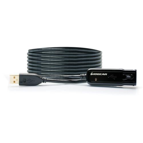 IOGEAR 39' (11 m) USB 2.0 Booster Extension Cable GUE2118, IOGEAR, 39', 11, m, USB, 2.0, Booster, Extension, Cable, GUE2118,
