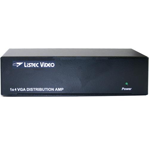 Listec Teleprompters VGA Distribution Amplifier B-1802-VGA 4