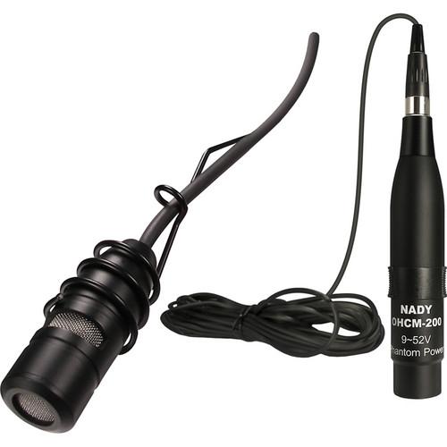 Nady OHCM-200 Overhead Hanging Microphone (Black) OHCM-200