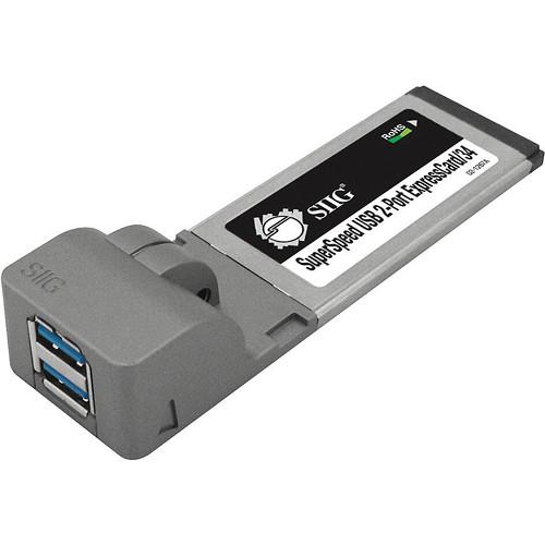 SIIG 2-Port USB 3.0 SuperSpeed ExpressCard/34 JUEC0112S1