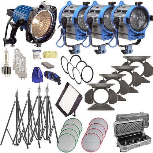Arri Softbank II Plus 4 Light Kit (120V AC) LK.0005663