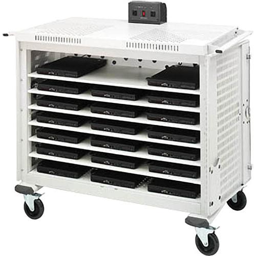 Bretford 20 Computer Intelligent Laptop Cart LAP20ULH-CT