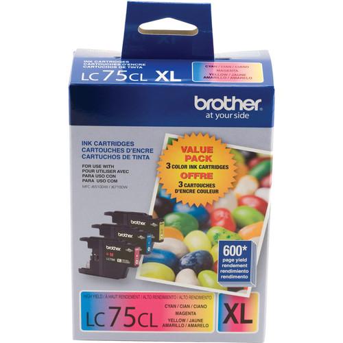 Brother LC753PKS Innobella LC75 Color Ink Cartridge LC753PKS