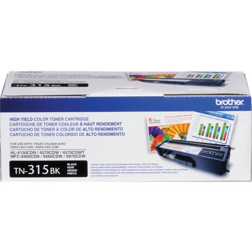 Brother TN315BK High Yield Black Toner Cartridge TN315BK