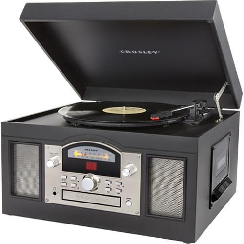 Crosley Radio CR6001 Archiver USB Turntable (Black) CR6001A-BK