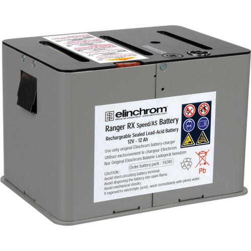 Elinchrom Battery with Holder for Ranger RX Speed AS Pack, Elinchrom, Battery, with, Holder, Ranger, RX, Speed, AS, Pack