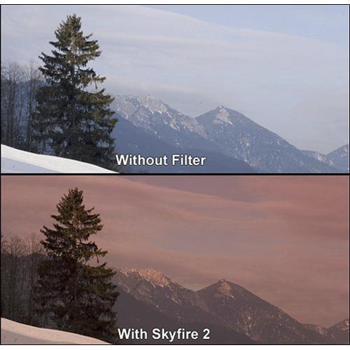 Formatt Hitech 127mm Graduated Skyfire 1 Filter BF 127-1-HESKY