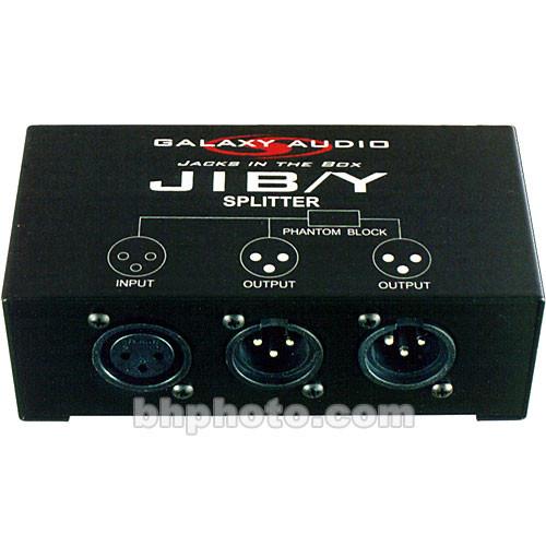Galaxy Audio JIB/Y Jack In The Box Microphone Splitter JIB/Y, Galaxy, Audio, JIB/Y, Jack, In, The, Box, Microphone, Splitter, JIB/Y,