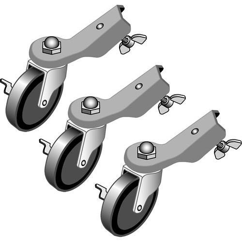 Lowel  Casters - Set of 3 LC, Lowel, Casters, Set, of, 3, LC, Video